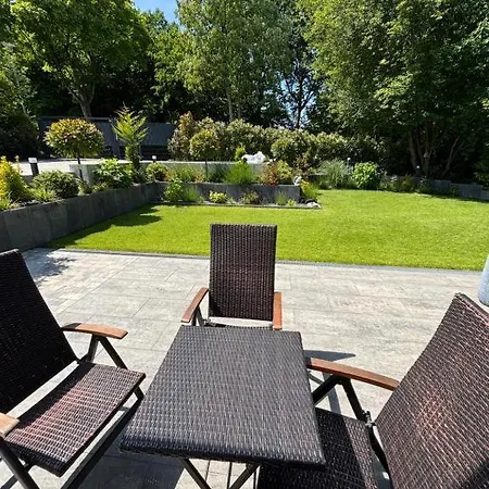 منزل للإقامة Moderne 1-Zimmer-Gaestewohnung Im Neubau Mit Schoenem Garten *